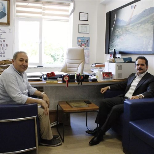 Kaymakamımız Mehmet Nebi KAYA Şile Tapu Müdürlüğünü ziyaret ettiler.