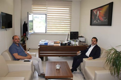 Kaymakamımız Mehmet Nebi KAYA, Şile Devlet Hastanesi'ne ziyarette bulundular.